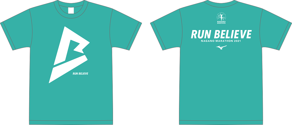 RUN BELIEVE オリジナルTシャツ